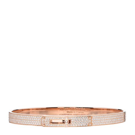 bracelet kelly hermes|hermes kelly bracelet full diamond.